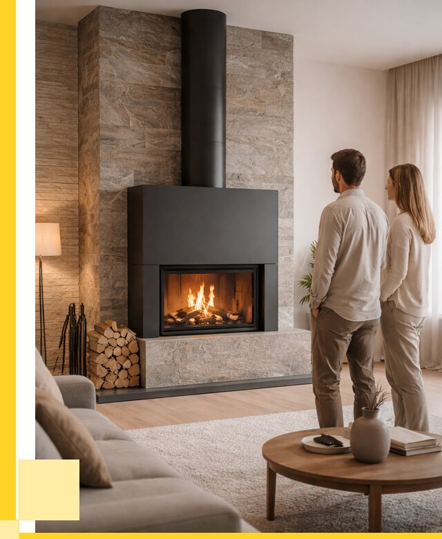 Закрытые камины под ключ в Воркуте от 123372 р., ЭриданВрк