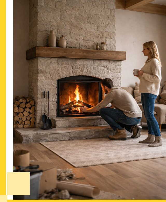 Камины для загородного дома в Воркуте от 359835 р., ЭриданВрк