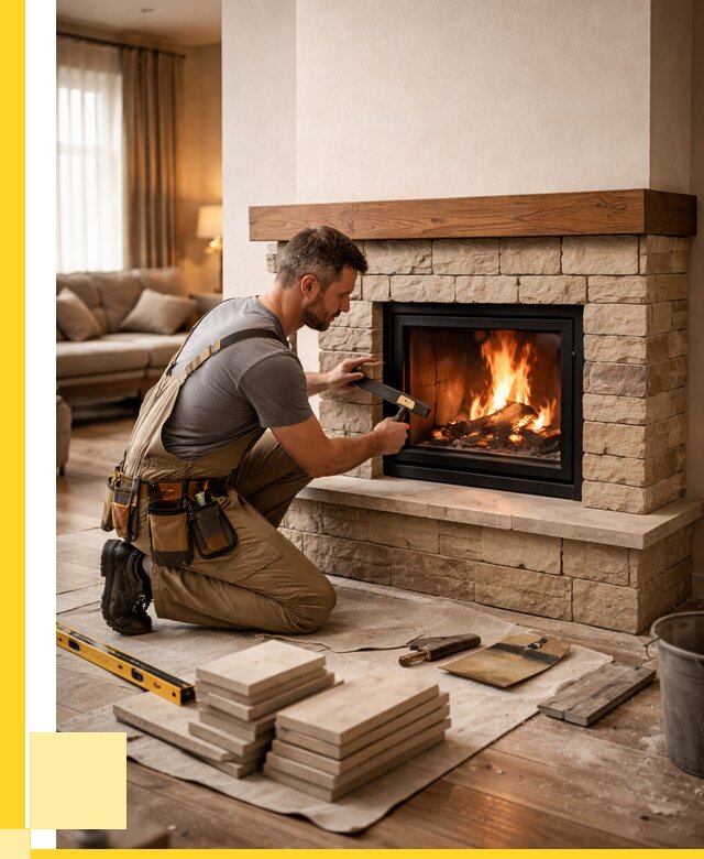 Строительство каминов в Воркуте от 154215 р., ЭриданВрк - под ключ