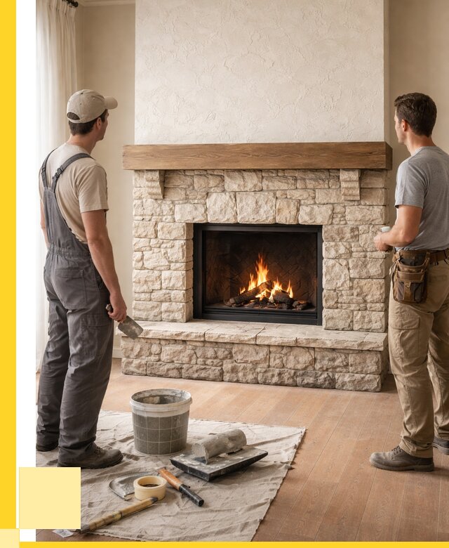 Отделка каминов в Воркуте от 6683 р. под ключ | ЭриданВрк