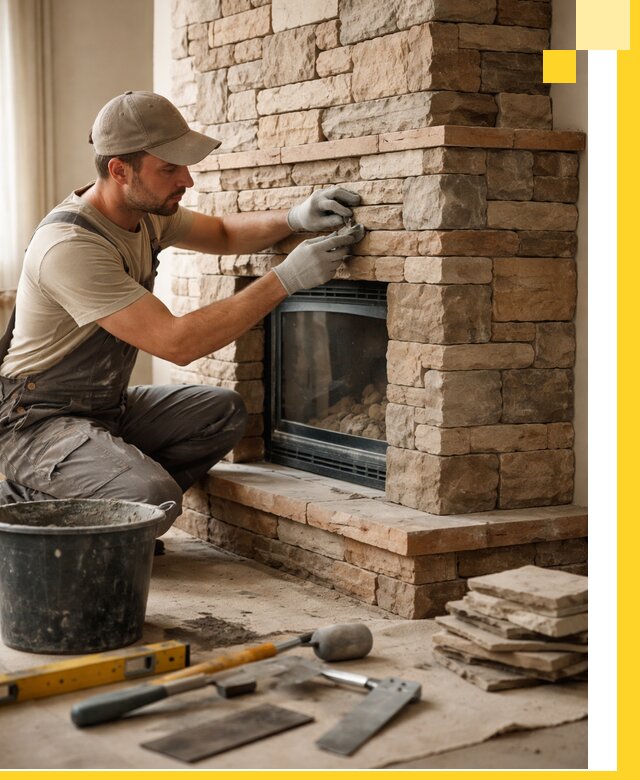 Проектирование и установка печей-каминов под ключ в Воркуте