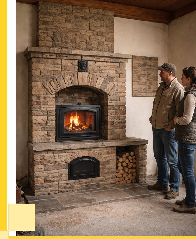 Кирпичная печь под ключ в Воркуте от 154215 р. | ЭриданВрк