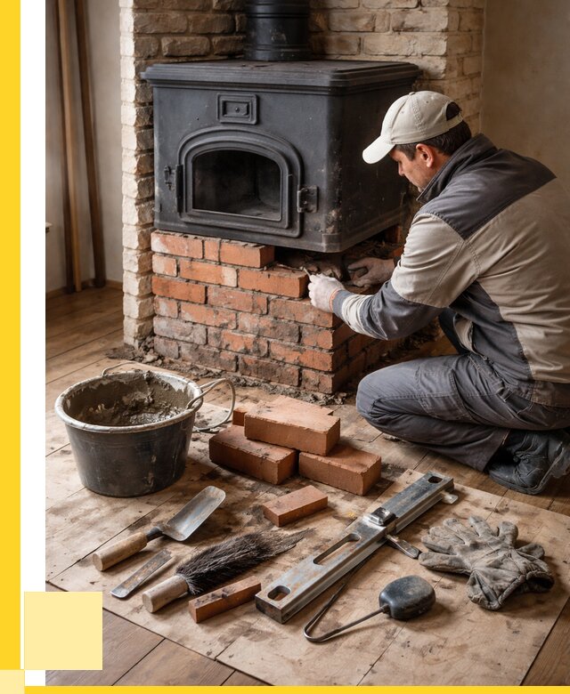 Ремонт печей в Воркуте от 12337 р., услуги печника ЭриданВрк