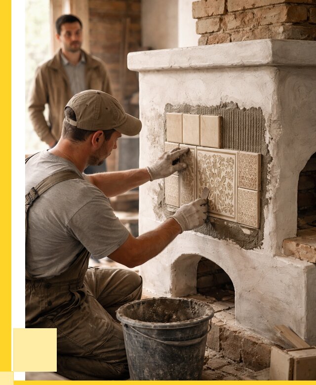 Отделка печей и банных печей в Воркуте от 35984 р. | ЭриданВрк