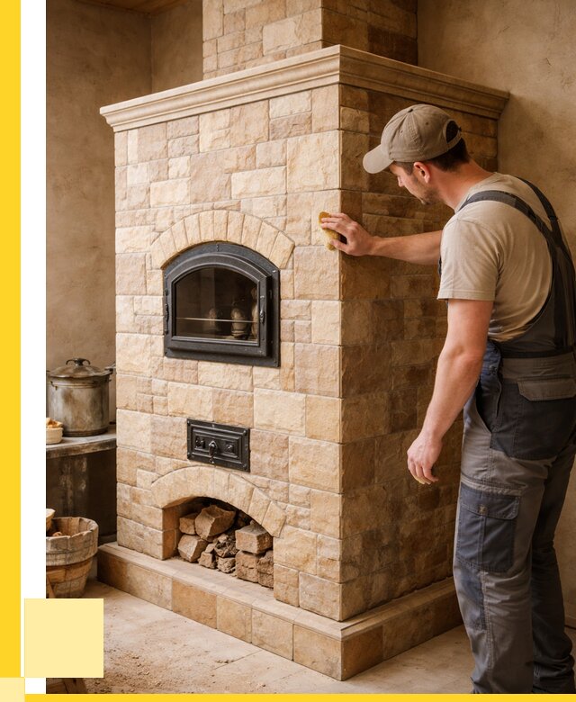 Облицовка печей в Воркуте от 4626 р. под ключ | ЭриданВрк