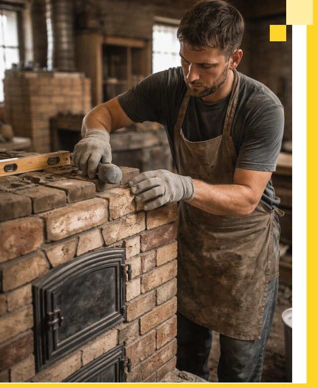 Изготовление печей на заказ в Воркуте с проектом и монтажом