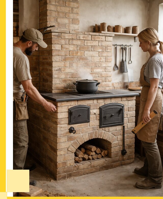 Варочно отопительные печи в Воркуте от 92529 р. | ЭриданВрк