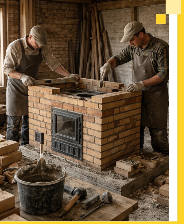 Изготовление и установка варочных печей под ключ в Воркуте