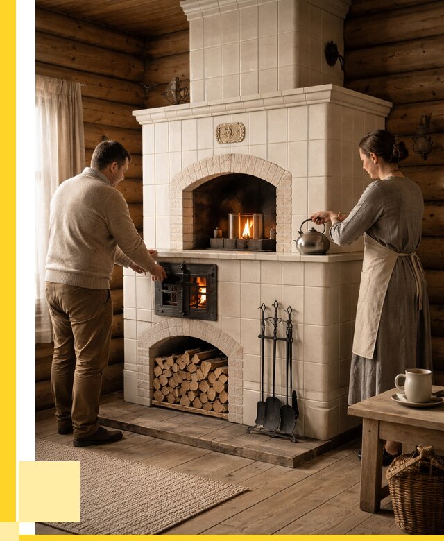 Русские печи в Воркуте: установка от 154215 р. ЭриданВрк