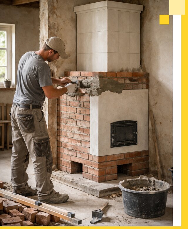 Изготовление и установка печей-голландок под ключ в Воркуте