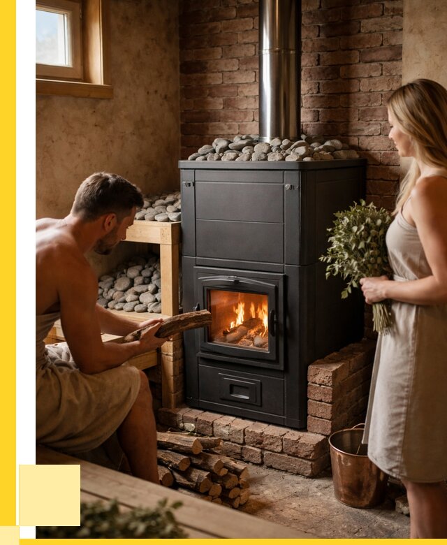 Кирпичная печь для бани на заказ в Воркуте от 56546 р. | ЭриданВрк