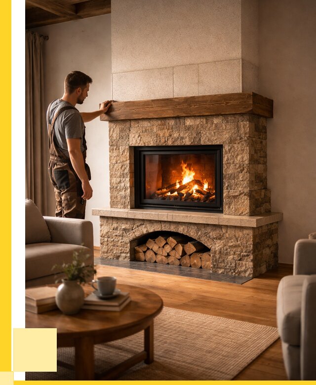 Печи камины для дома под ключ в Воркуте от 56546 р. | ЭриданВрк