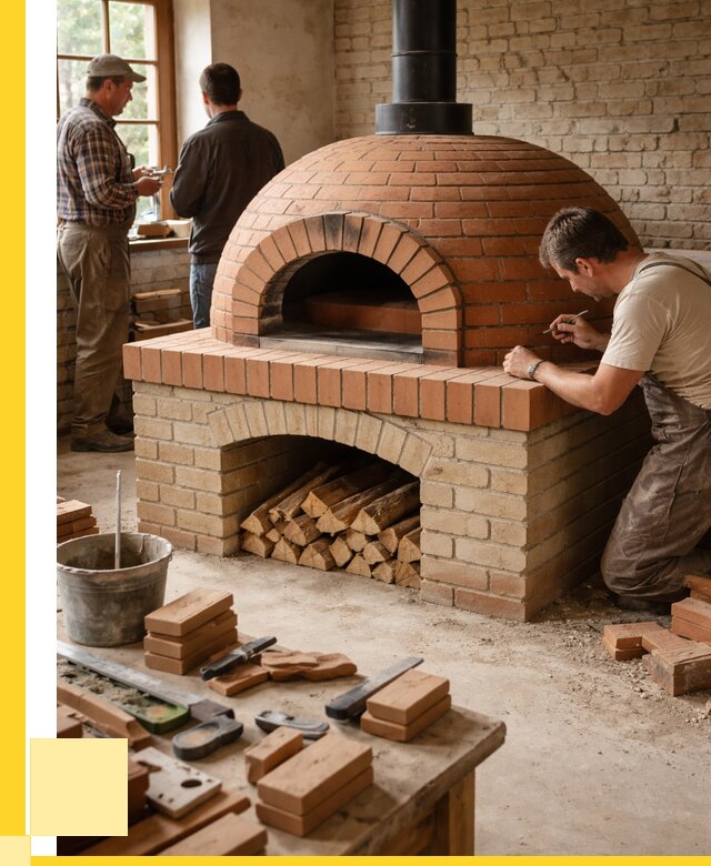 Помпейская печь дровяная для пиццы в Воркуте | ЭриданВрк от 205620 р.