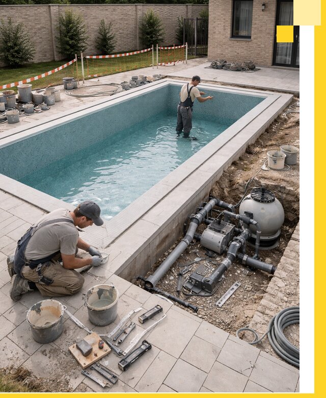 Строительство бассейнов под ключ в Воркуте: проекты и монтаж