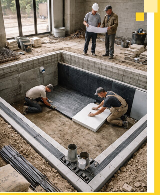 Проекты частных и общественных бассейнов под ключ в Воркуте