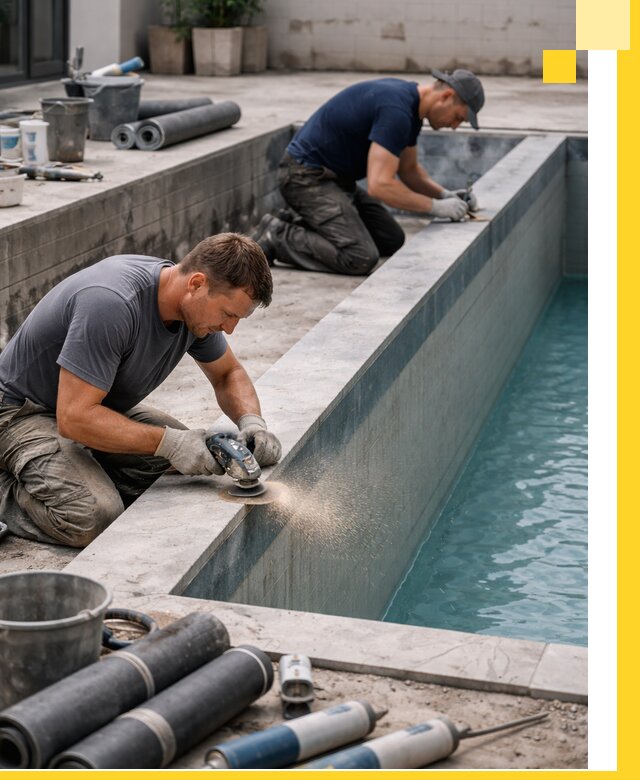 Профессиональный ремонт бассейнов под ключ в Воркуте