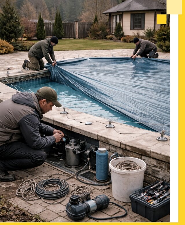 Консервация бассейнов в Воркуте: подготовка к длительному хранению