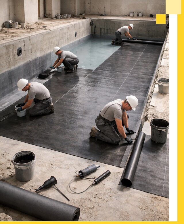 Профессиональная гидроизоляция бассейнов и чаш в Воркуте под ключ