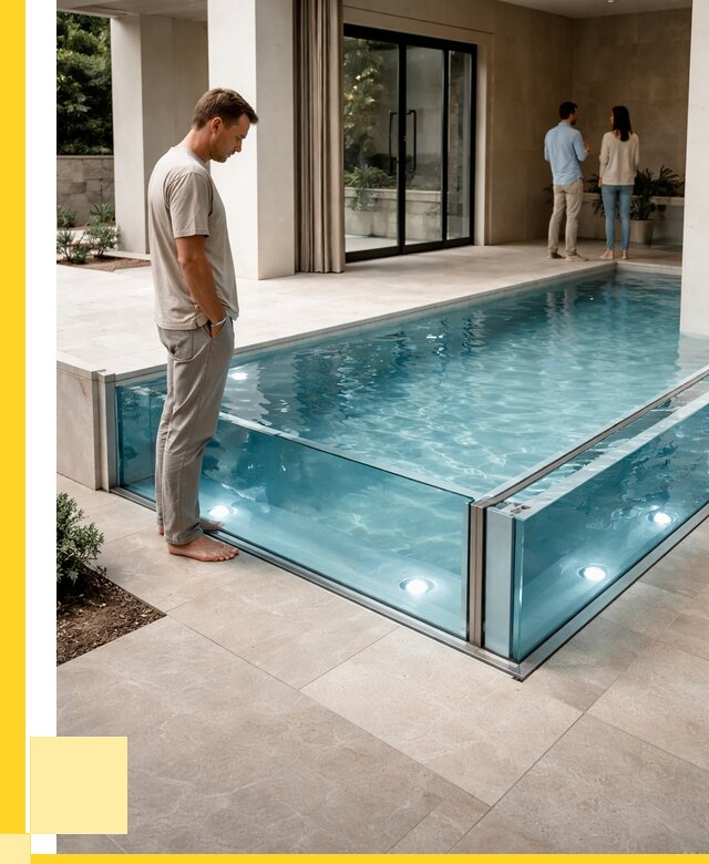 Стеклянные бассейны в Воркуте от 1233720 р. | ЭриданВрк — мозаика