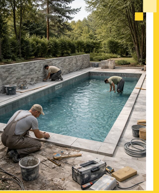 Проектирование и строительство частных бассейнов в Воркуте