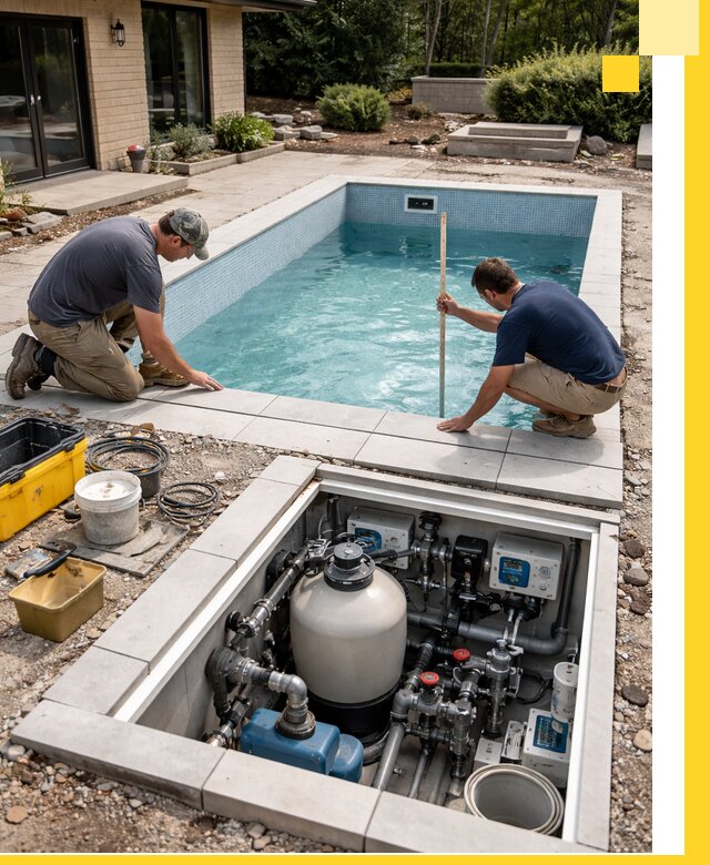 Строительство качественных домашних бассейнов под ключ в Воркуте