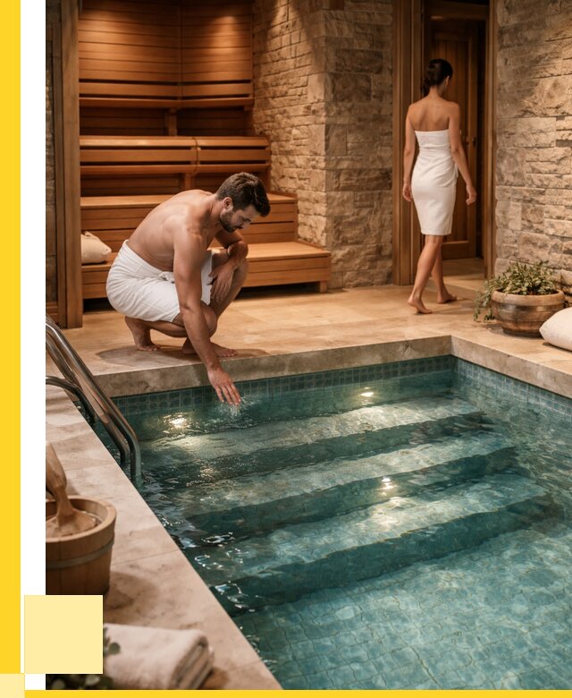 Сауна с бассейном под ключ в Воркуте от 123372 р., ЭриданВрк