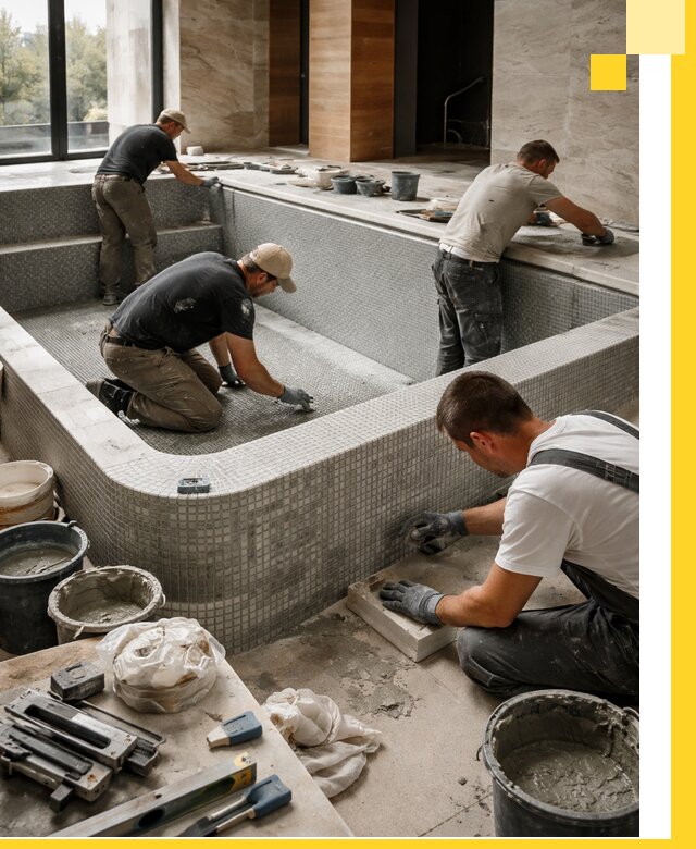 Строительство и установка СПА бассейнов под ключ в Воркуте