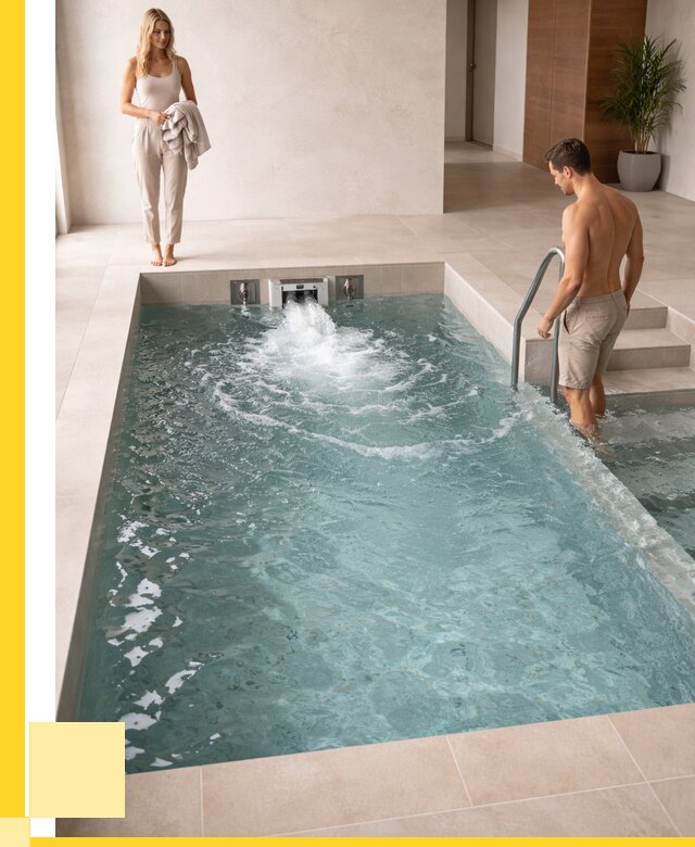 Бассейн с противотоком в Воркуте от 257025 р. | ЭриданВрк