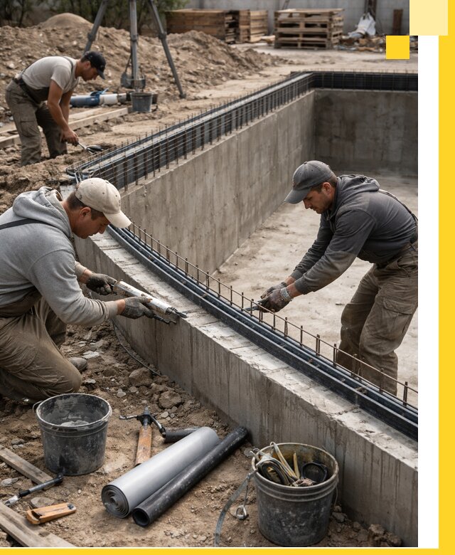 Качественный монтаж чаши бассейна в Воркуте под ключ с гарантией