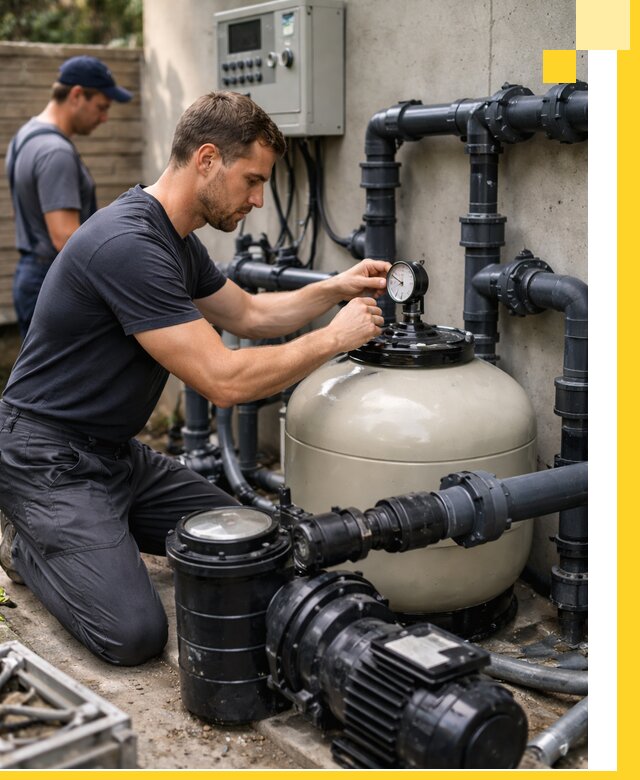 Поставка и монтаж фильтровального оборудования для бассейнов в Воркуте