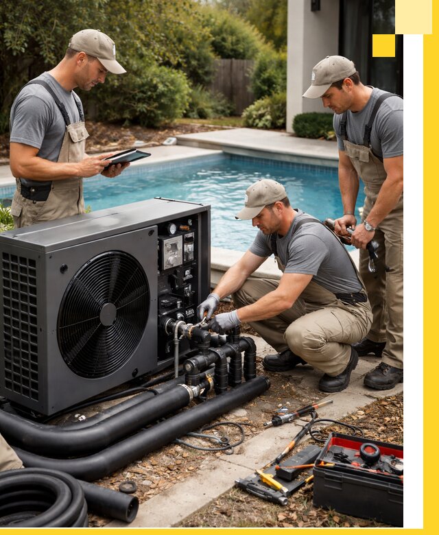 Проектирование и установка тепловых насосов для бассейнов в Воркуте