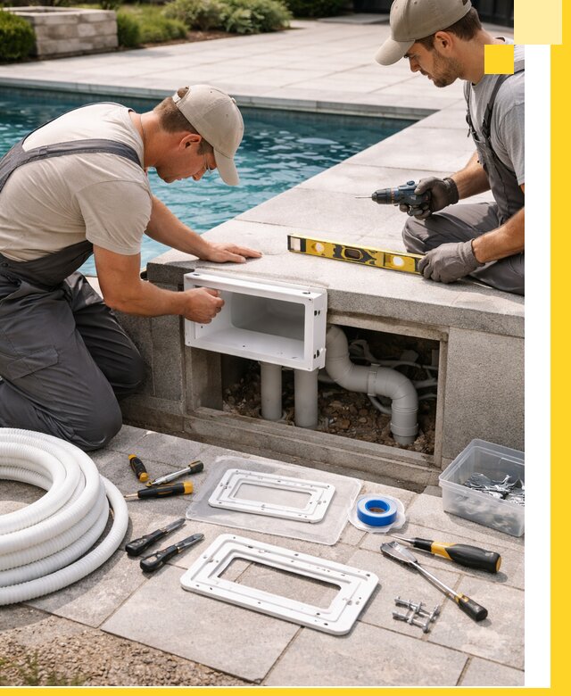 Поставка и установка скиммеров для бассейнов в Воркуте