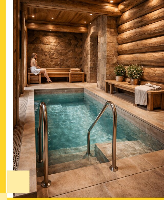 Аренда бани с бассейном в Воркуте от 1542150 р. | ЭриданВрк