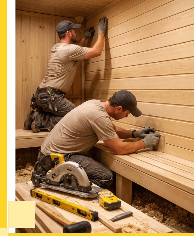 Обшивка саун вагонкой в Воркуте от 2570 р. | ЭриданВрк