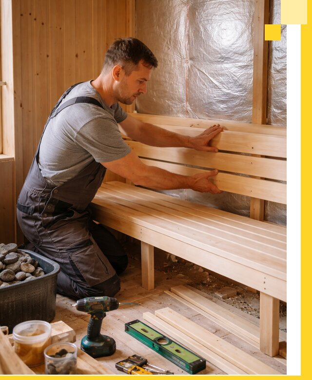 Проектирование, изготовление и монтаж финских саун в Воркуте