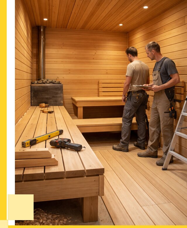 Отделка бань и саун в Воркуте по цене от 4626 р. | ЭриданВрк