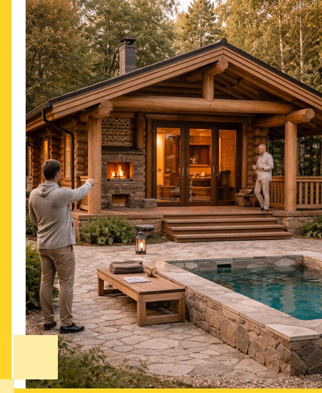 Проекты бань и хамам в Воркуте от 25703 р. | ЭриданВрк