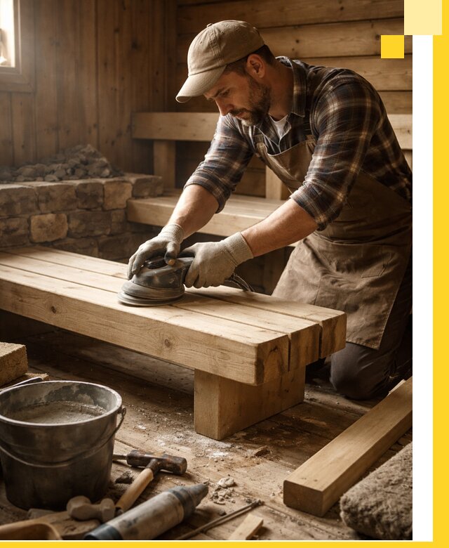 Ремонт бань под ключ в Воркуте с гарантией качества и сроков