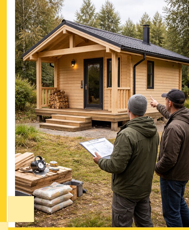 Каркасные бани под ключ в Воркуте от 308430 р. | ЭриданВрк