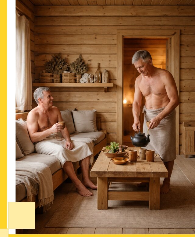 Бани с комнатой отдыха под ключ в Воркуте от 462645 р. | ЭриданВрк