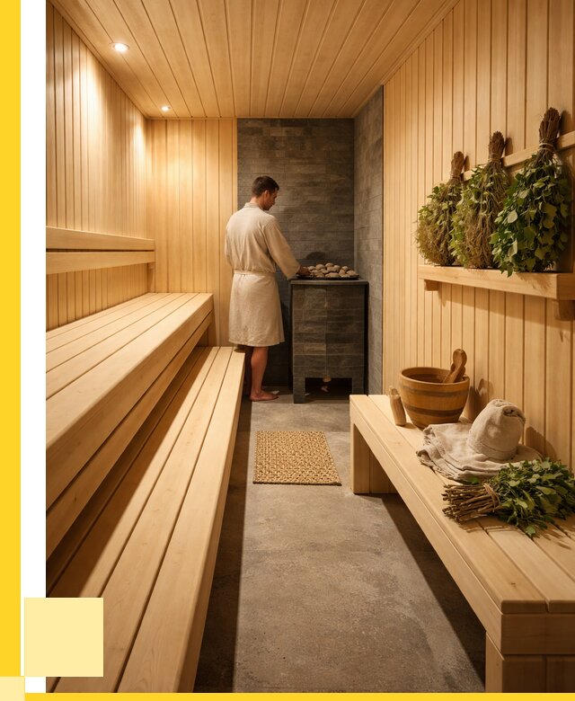 Отделка парной под ключ в Воркуте от 359835 р. | ЭриданВрк