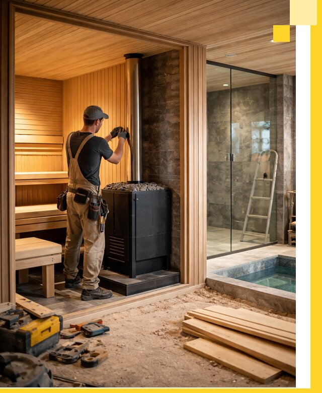 Полное строительство банных комплексов под ключ в Воркуте