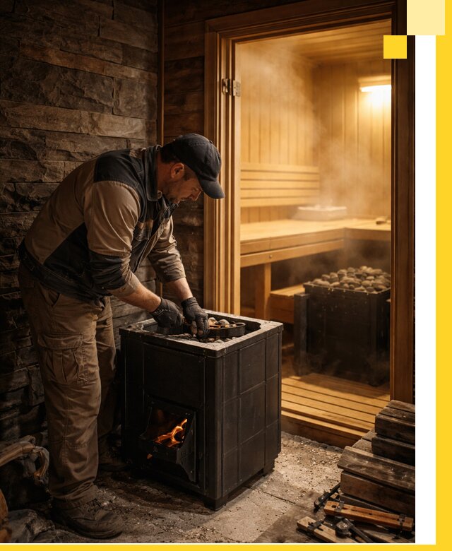 Строительство бани с сауной под ключ в Воркуте от проекта до сдачи