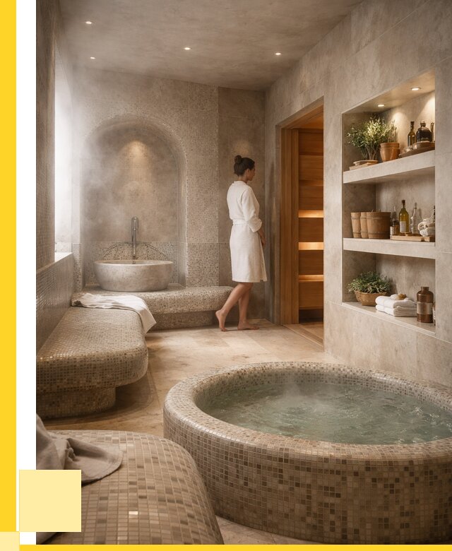 Строительство бани с хамамом в Воркуте от 771075 р. | ЭриданВрк