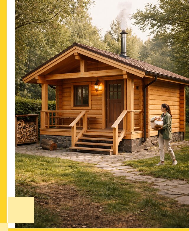 Купить баню под ключ в Воркуте от 668265 р. | ЭриданВрк