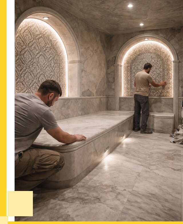 Турецкие бани под ключ в Воркуте от 257025 р. | ЭриданВрк