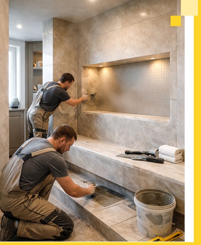 Профессиональное строительство хамама в квартире в Воркуте