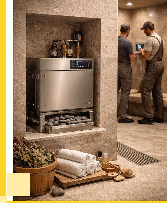 Парогенераторы для хамама в Воркуте от 77108 р. | ЭриданВрк