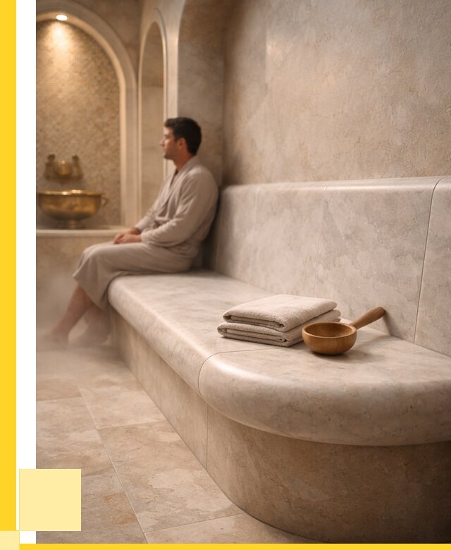 Сиденья для хамама в Воркуте под ключ от 12337 р. | ЭриданВрк