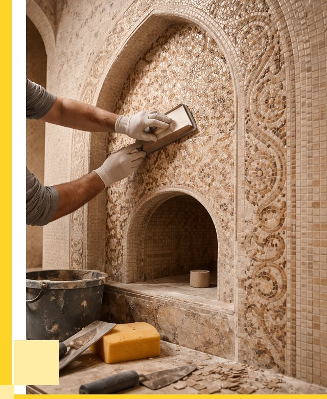 Мозаика для хамама в Воркуте под ключ от 5141 р. | ЭриданВрк